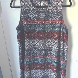 Forever 21 Print Swing Dress, size M